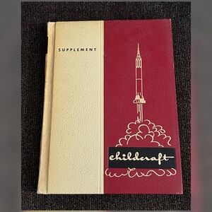 Childcraft Vintage 1961 Book  ‘Supplement’ Book
